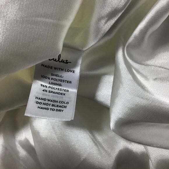 LULU'S SZ S White True Excellence Bustier Off-The-Shoulder Maxi Dress NEW 0b16 - Picture 5 of 11